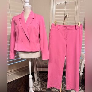 New York & Company Pink Blazer and Pant Set
